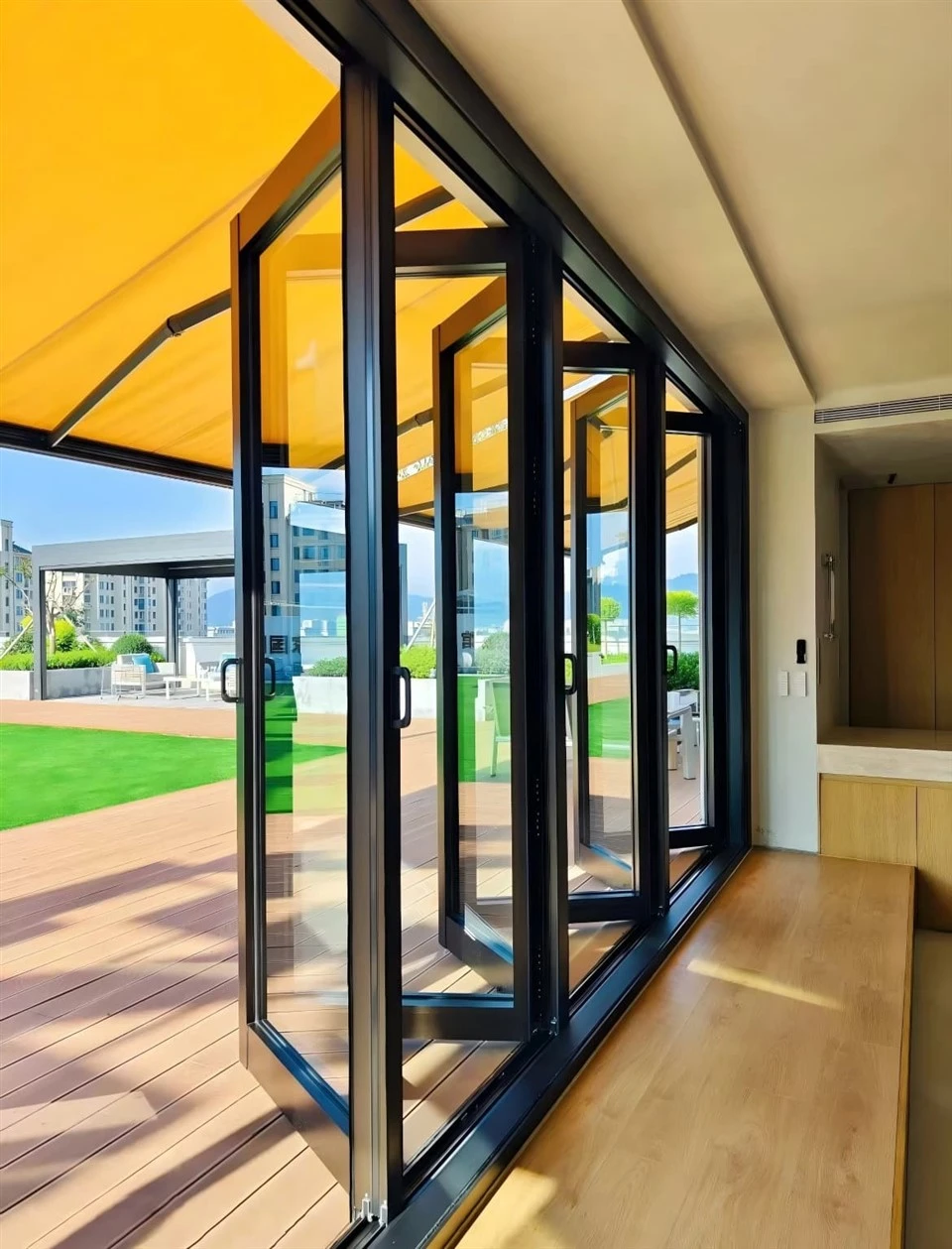 Aluminium Bifold Doors And Windows factory
